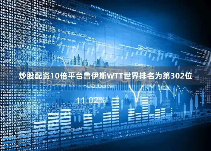 炒股配资10倍平台鲁伊斯WTT世界排名为第302位